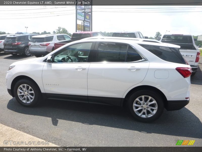 Summit White / Jet Black 2020 Chevrolet Equinox LT AWD