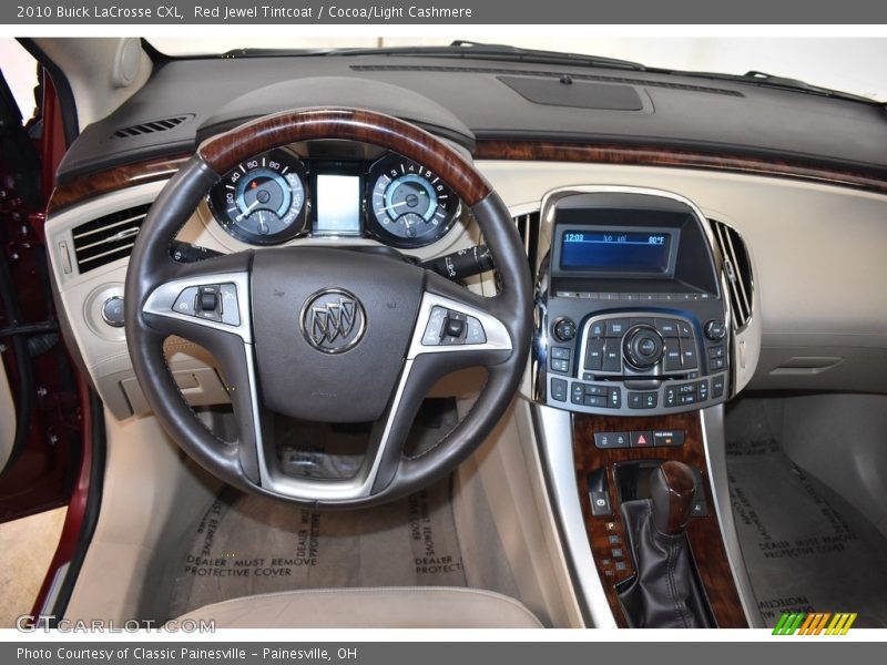 Red Jewel Tintcoat / Cocoa/Light Cashmere 2010 Buick LaCrosse CXL