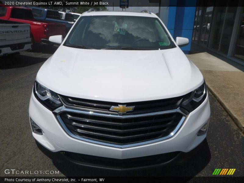 Summit White / Jet Black 2020 Chevrolet Equinox LT AWD