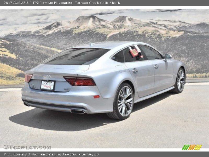 Tornado Gray Metallic / Black 2017 Audi A7 3.0 TFSI Premium Plus quattro