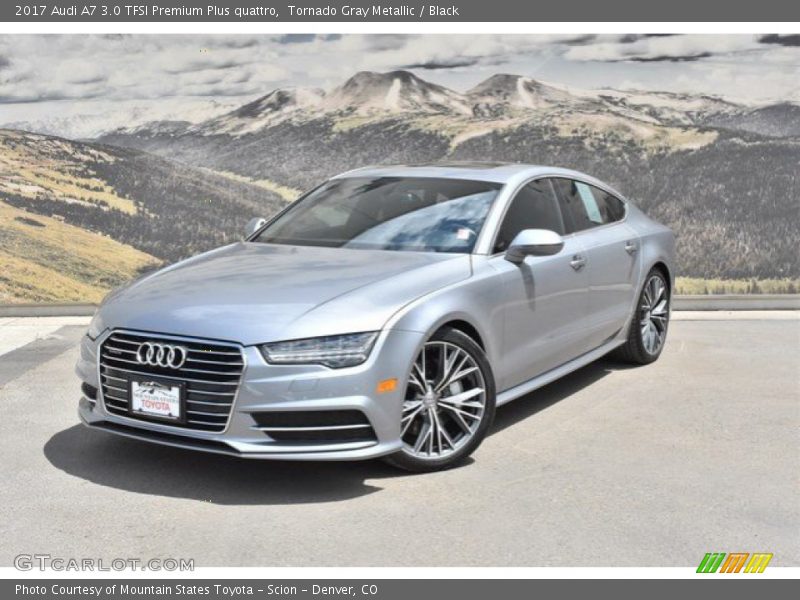 Tornado Gray Metallic / Black 2017 Audi A7 3.0 TFSI Premium Plus quattro