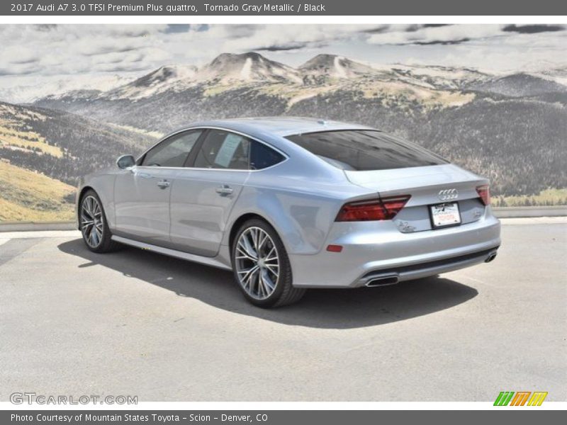 Tornado Gray Metallic / Black 2017 Audi A7 3.0 TFSI Premium Plus quattro