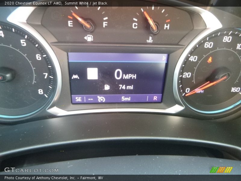Summit White / Jet Black 2020 Chevrolet Equinox LT AWD