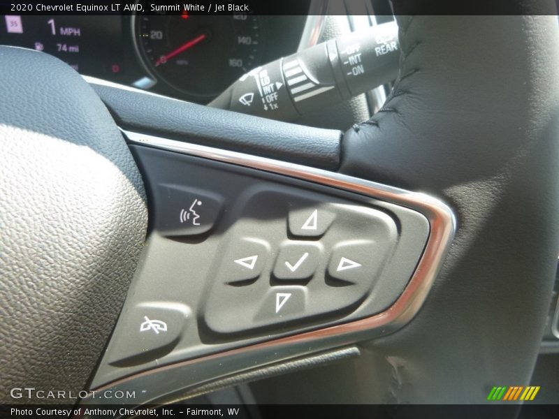 Summit White / Jet Black 2020 Chevrolet Equinox LT AWD