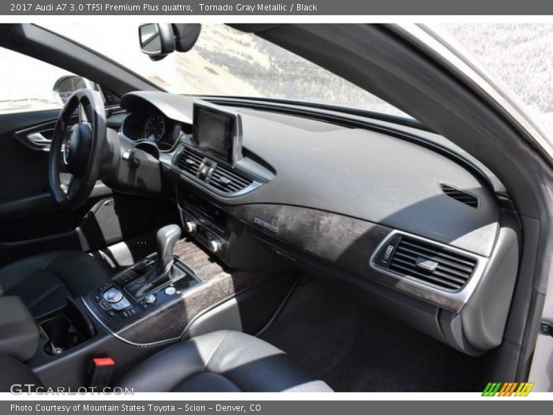 Tornado Gray Metallic / Black 2017 Audi A7 3.0 TFSI Premium Plus quattro
