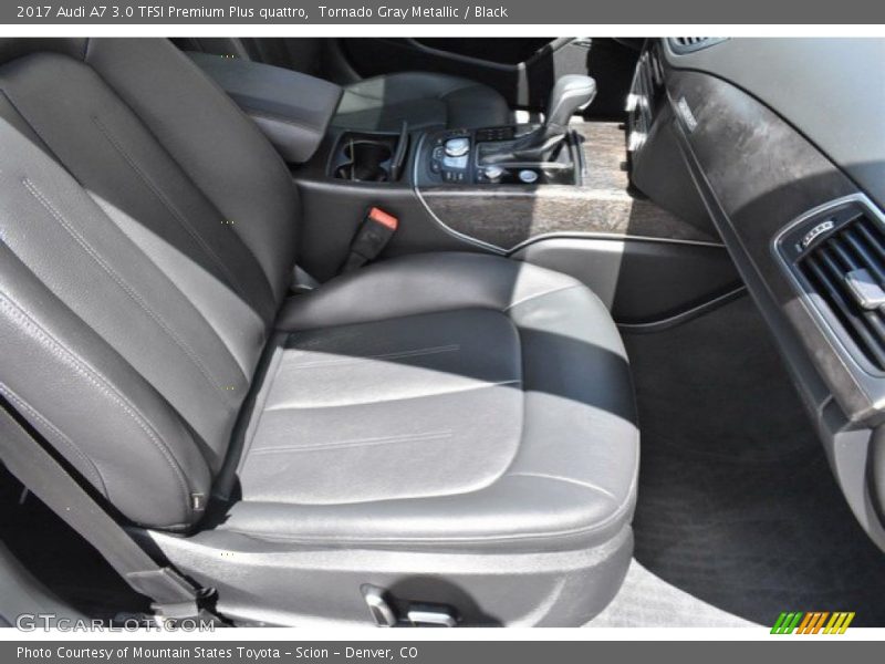 Tornado Gray Metallic / Black 2017 Audi A7 3.0 TFSI Premium Plus quattro
