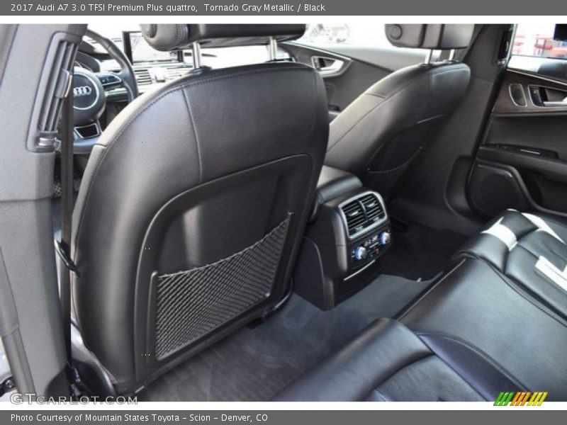 Tornado Gray Metallic / Black 2017 Audi A7 3.0 TFSI Premium Plus quattro