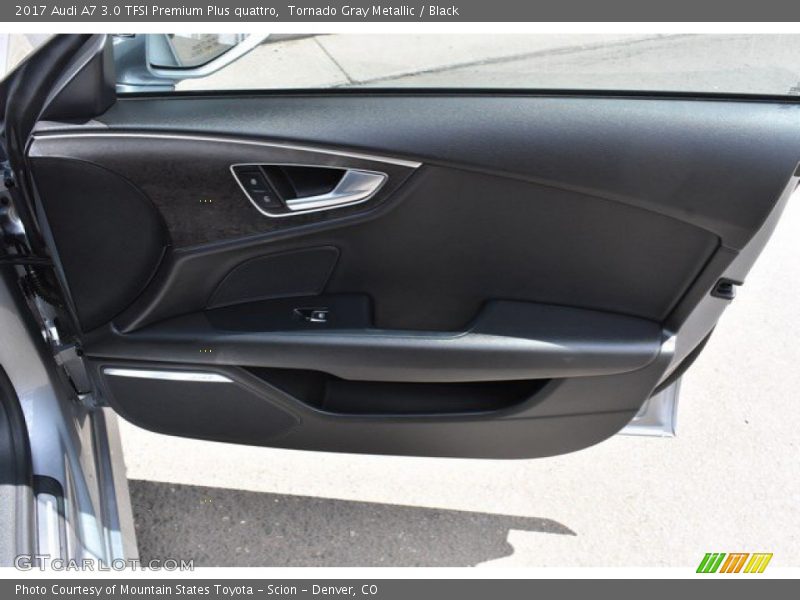 Tornado Gray Metallic / Black 2017 Audi A7 3.0 TFSI Premium Plus quattro