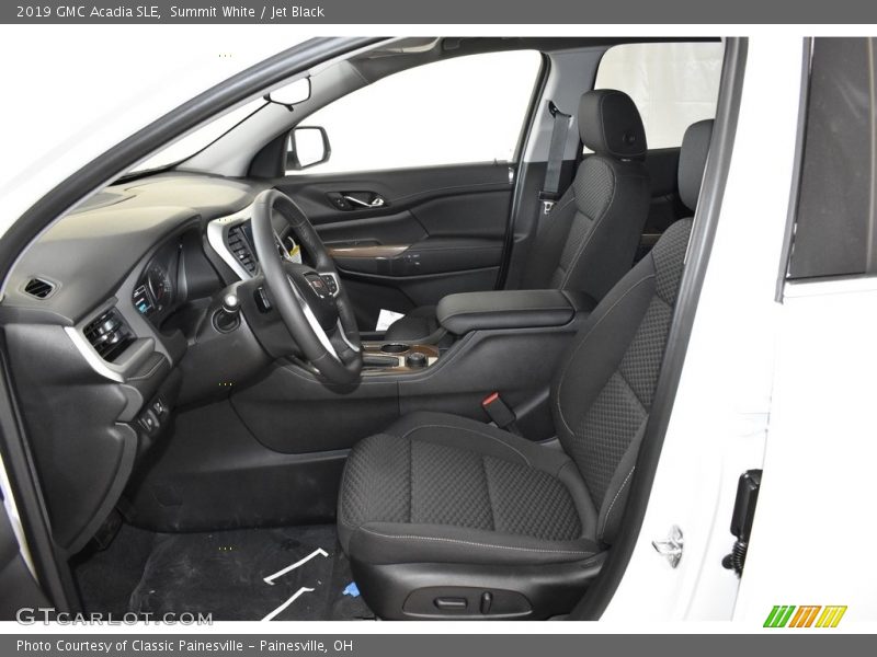 Summit White / Jet Black 2019 GMC Acadia SLE