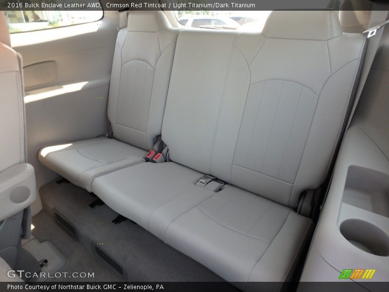 Crimson Red Tintcoat / Light Titanium/Dark Titanium 2016 Buick Enclave Leather AWD