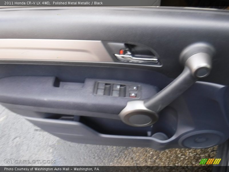 Polished Metal Metallic / Black 2011 Honda CR-V LX 4WD