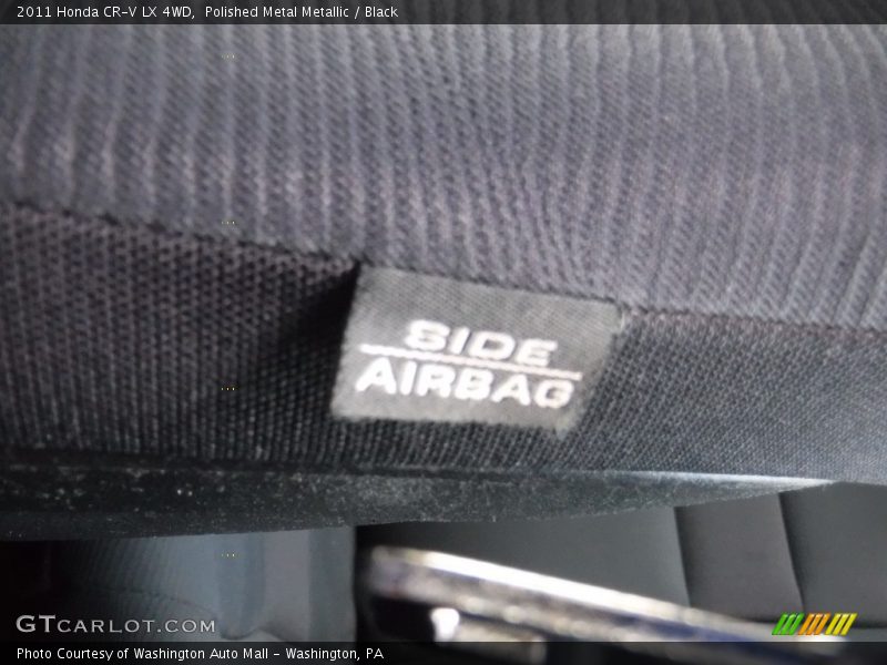 Polished Metal Metallic / Black 2011 Honda CR-V LX 4WD