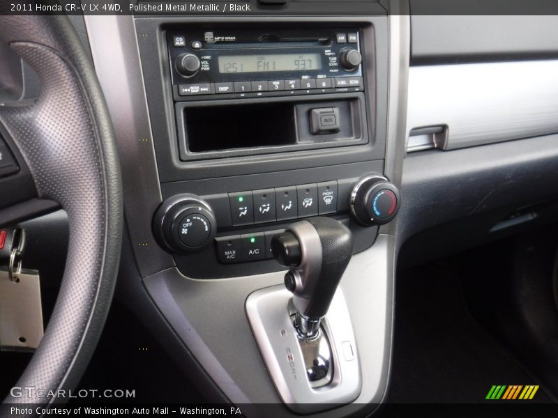 Polished Metal Metallic / Black 2011 Honda CR-V LX 4WD