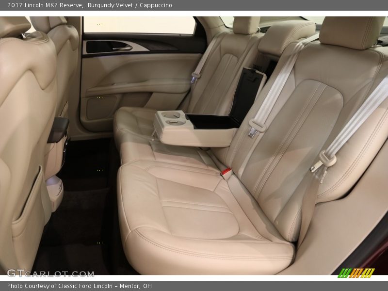Burgundy Velvet / Cappuccino 2017 Lincoln MKZ Reserve
