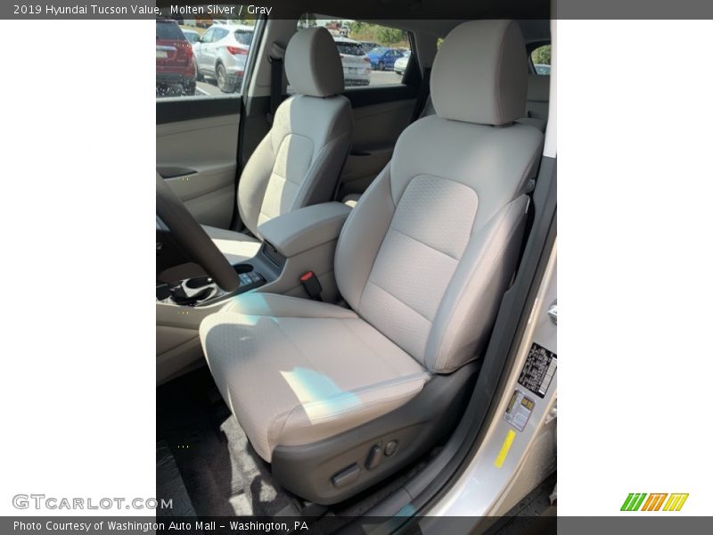 Molten Silver / Gray 2019 Hyundai Tucson Value