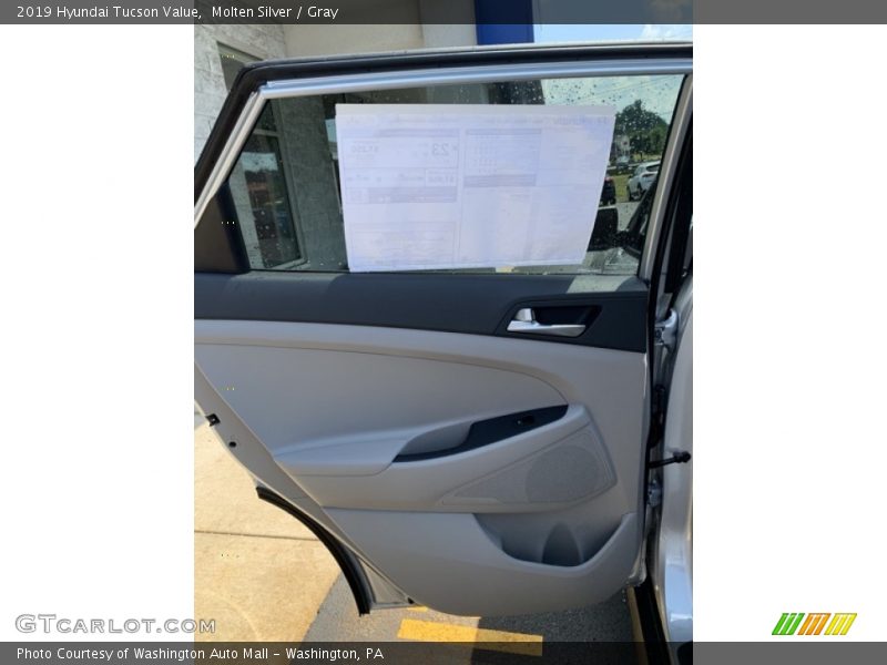 Molten Silver / Gray 2019 Hyundai Tucson Value