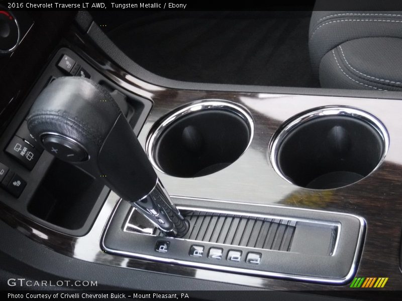 Tungsten Metallic / Ebony 2016 Chevrolet Traverse LT AWD
