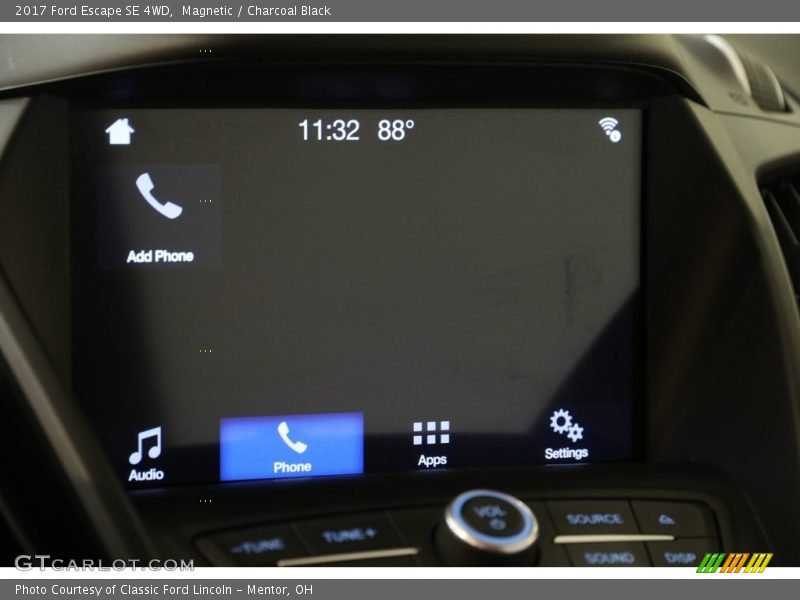 Magnetic / Charcoal Black 2017 Ford Escape SE 4WD