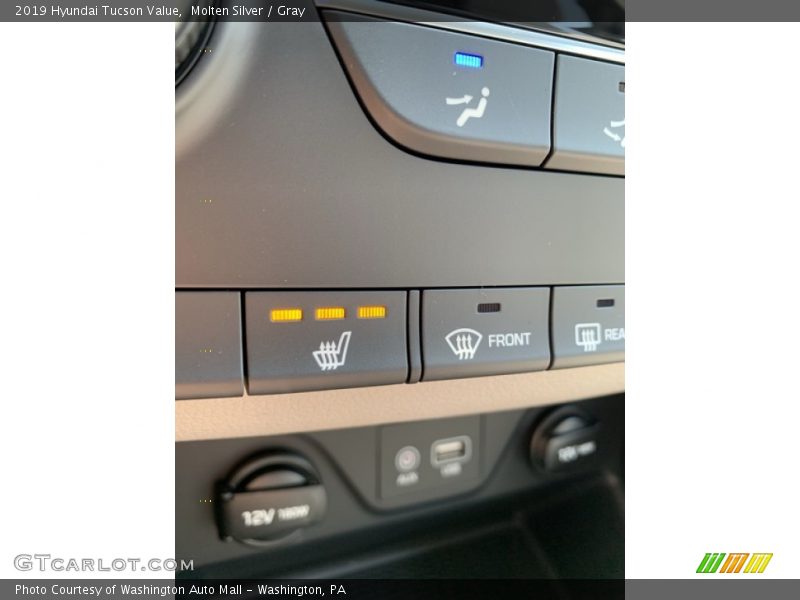 Molten Silver / Gray 2019 Hyundai Tucson Value