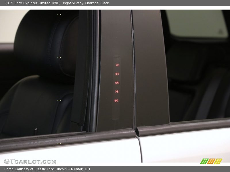 Ingot Silver / Charcoal Black 2015 Ford Explorer Limited 4WD