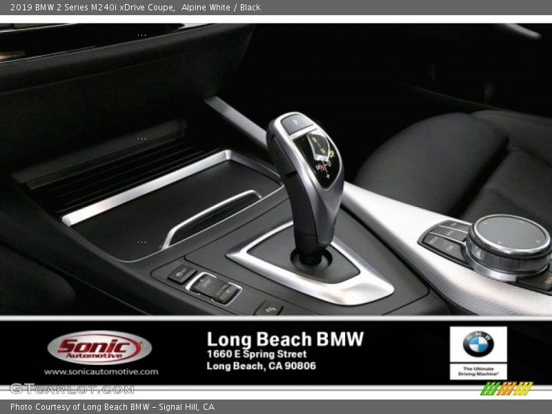 Alpine White / Black 2019 BMW 2 Series M240i xDrive Coupe