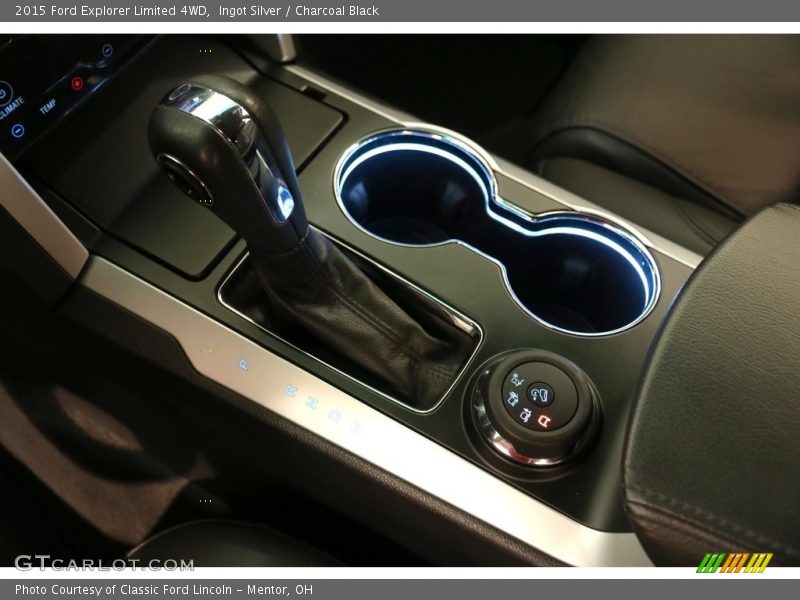 Ingot Silver / Charcoal Black 2015 Ford Explorer Limited 4WD