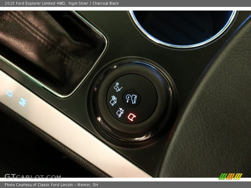 Ingot Silver / Charcoal Black 2015 Ford Explorer Limited 4WD