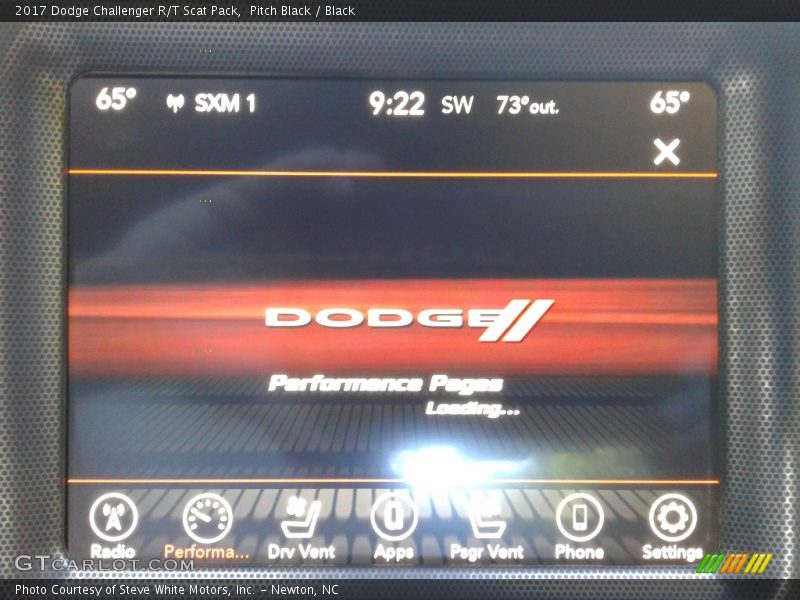 Pitch Black / Black 2017 Dodge Challenger R/T Scat Pack