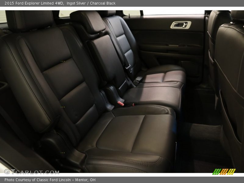 Ingot Silver / Charcoal Black 2015 Ford Explorer Limited 4WD