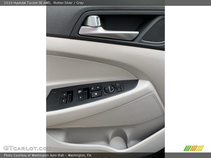 Molten Silver / Gray 2019 Hyundai Tucson SE AWD