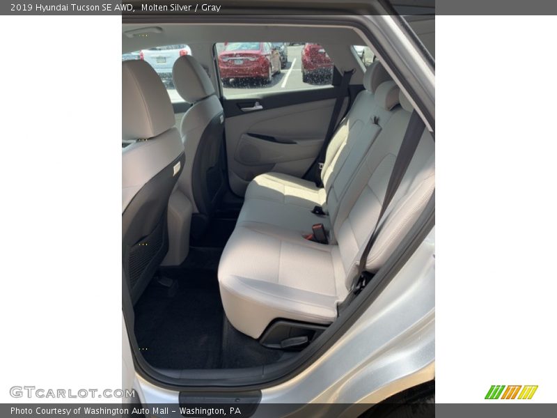 Molten Silver / Gray 2019 Hyundai Tucson SE AWD