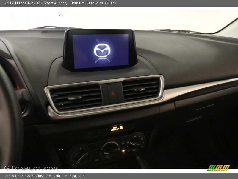 Titanium Flash Mica / Black 2017 Mazda MAZDA3 Sport 4 Door