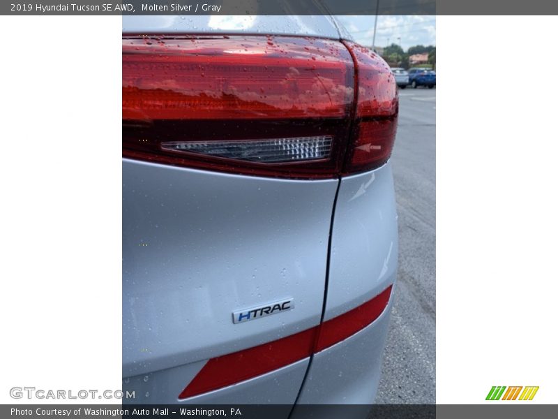 Molten Silver / Gray 2019 Hyundai Tucson SE AWD