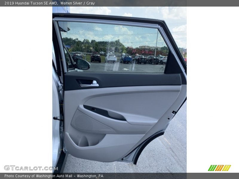 Molten Silver / Gray 2019 Hyundai Tucson SE AWD