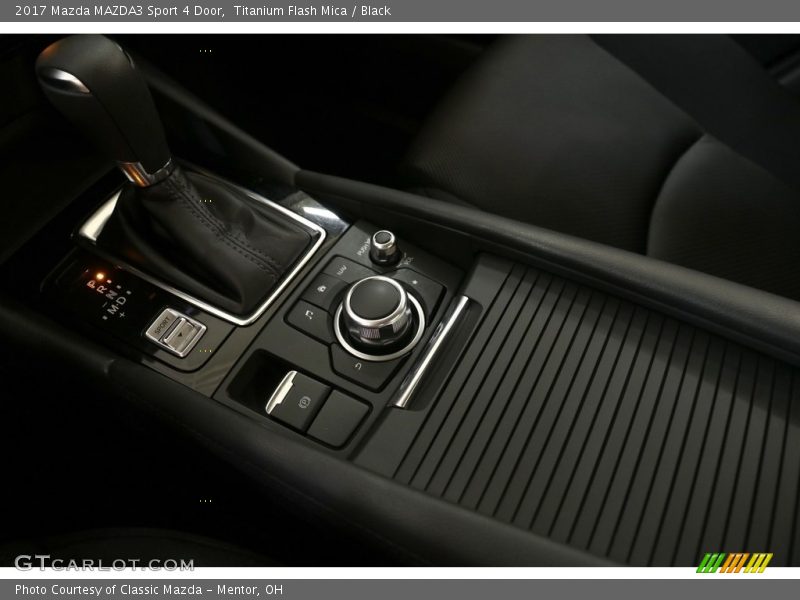 Titanium Flash Mica / Black 2017 Mazda MAZDA3 Sport 4 Door