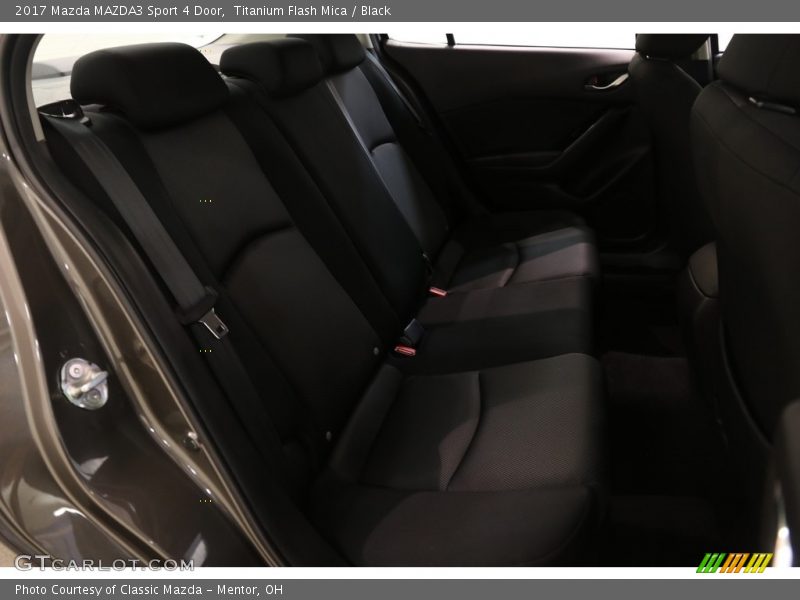 Titanium Flash Mica / Black 2017 Mazda MAZDA3 Sport 4 Door