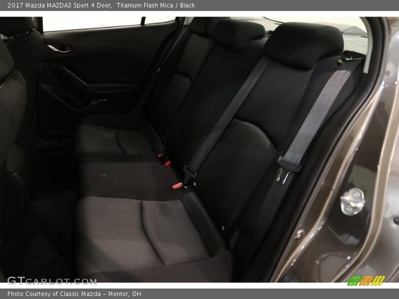 Titanium Flash Mica / Black 2017 Mazda MAZDA3 Sport 4 Door