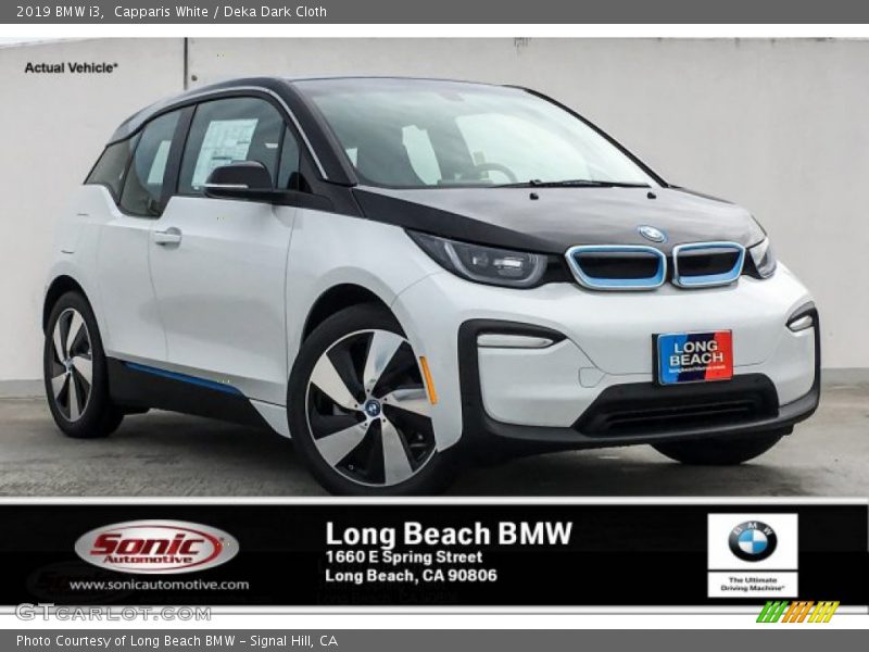 Capparis White / Deka Dark Cloth 2019 BMW i3