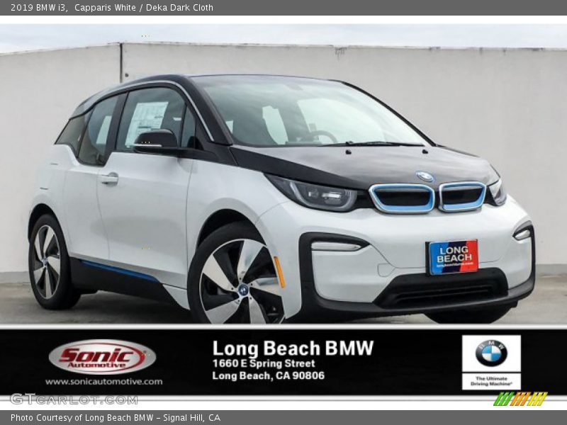Capparis White / Deka Dark Cloth 2019 BMW i3