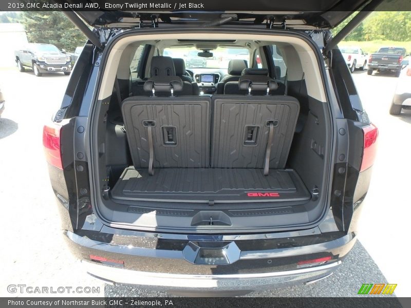 Ebony Twilight Metallic / Jet Black 2019 GMC Acadia Denali AWD