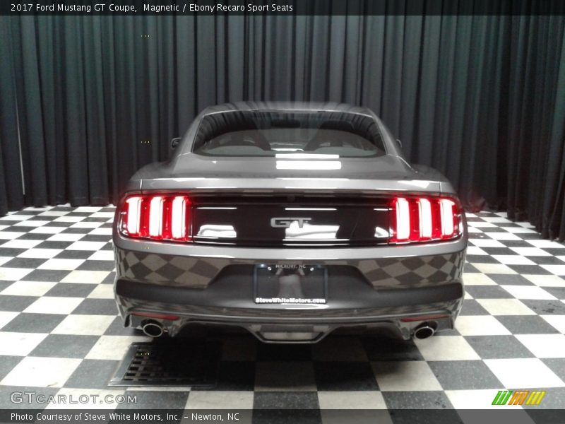 Magnetic / Ebony Recaro Sport Seats 2017 Ford Mustang GT Coupe