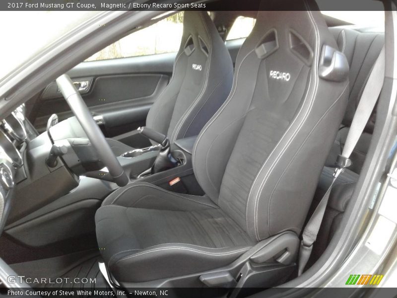 Front Seat of 2017 Mustang GT Coupe