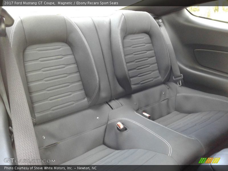 Rear Seat of 2017 Mustang GT Coupe
