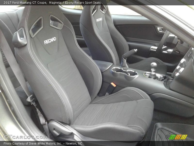 Front Seat of 2017 Mustang GT Coupe