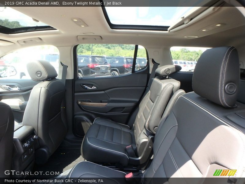 Ebony Twilight Metallic / Jet Black 2019 GMC Acadia Denali AWD