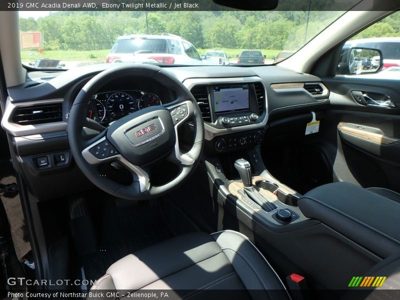 Ebony Twilight Metallic / Jet Black 2019 GMC Acadia Denali AWD