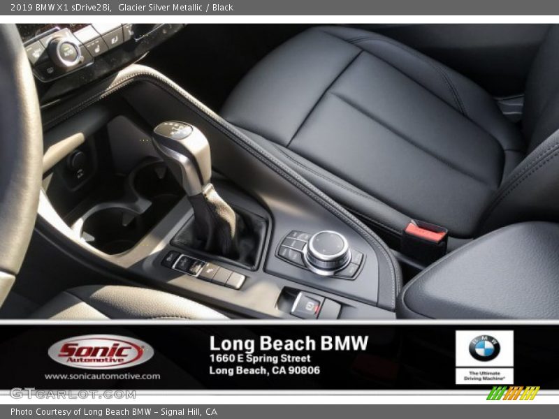 Glacier Silver Metallic / Black 2019 BMW X1 sDrive28i