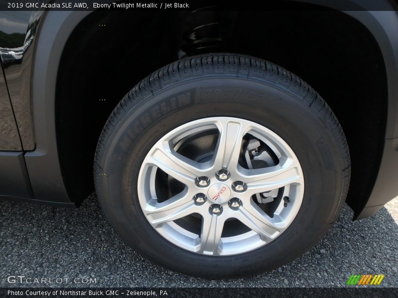 Ebony Twilight Metallic / Jet Black 2019 GMC Acadia SLE AWD