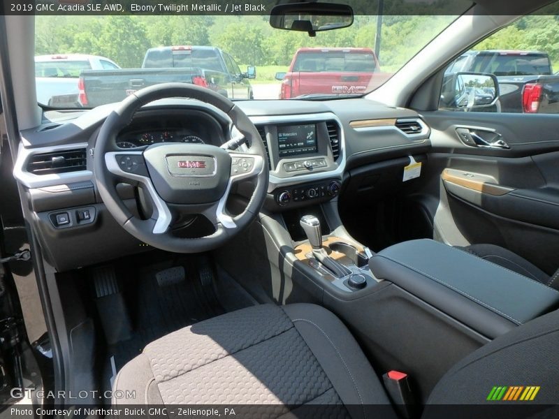 Ebony Twilight Metallic / Jet Black 2019 GMC Acadia SLE AWD