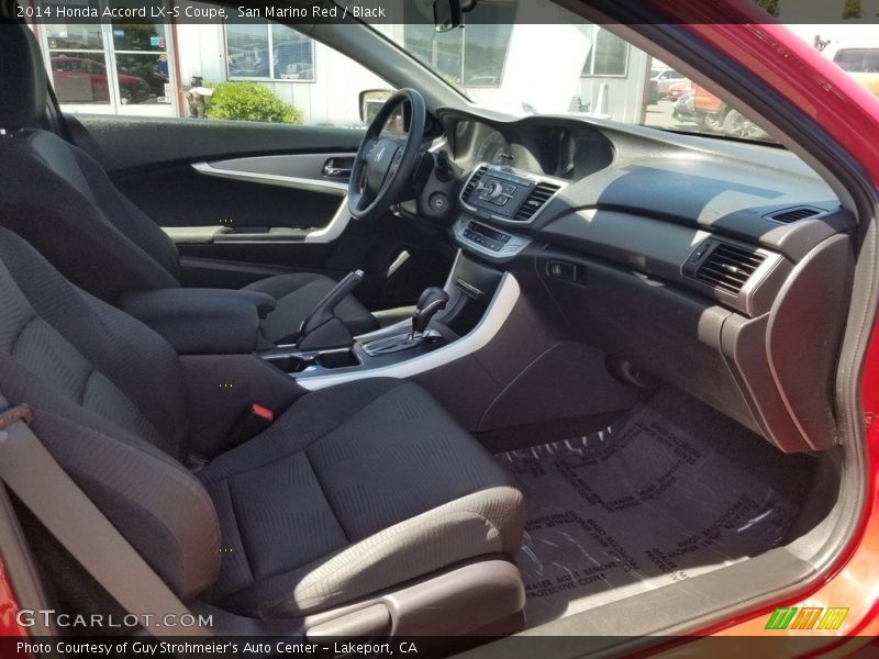 San Marino Red / Black 2014 Honda Accord LX-S Coupe